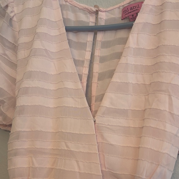 Miami Blush Striped Mini Dress - Picture 5 of 5